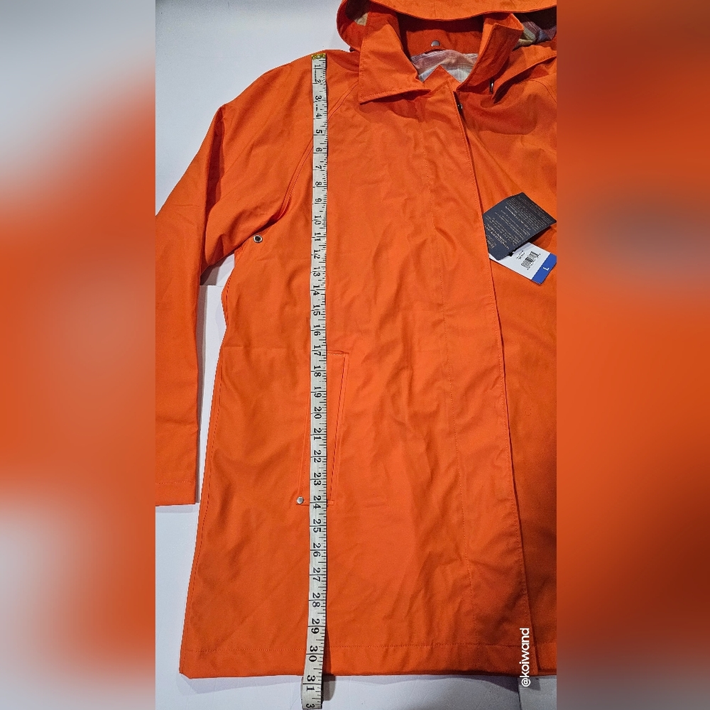 Pedlenton Tangerine Women's Rain Jacket Size L - Picture 8 of 14